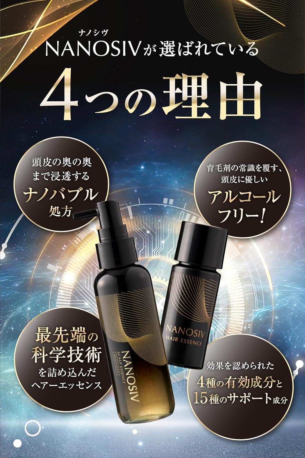 ナノバブル技術の説明図